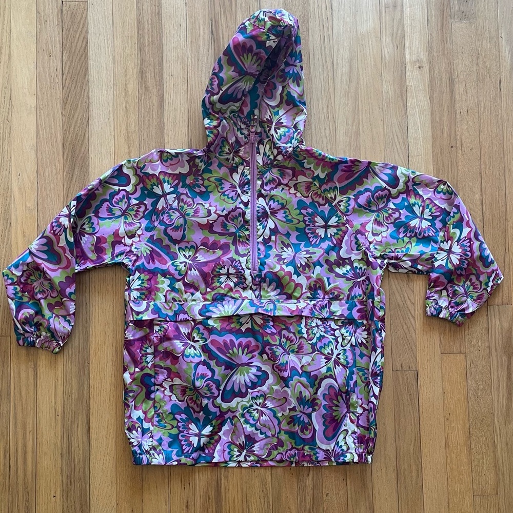 The Children’s Place Anorak Foldable Pouch Rain Snow Jacket Large